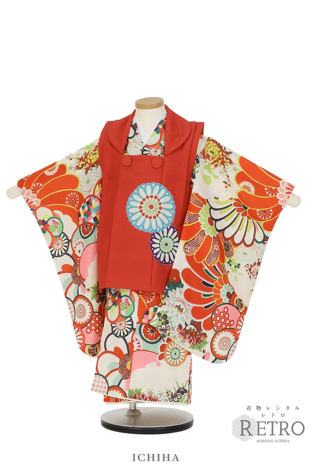 409ag15◎七五三 三歳 女児 着物&長襦袢 アンティーク 一つ身◎ 楽天市場】着物 3歳 フルセット 13点セット 全10柄 七五三